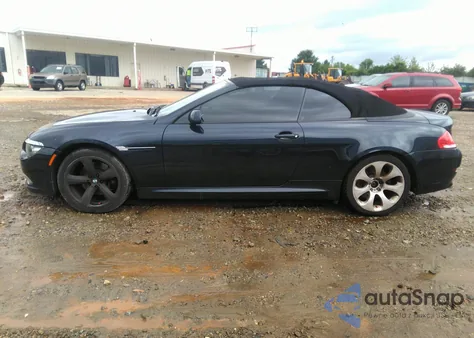 2008 BMW 650I из США, поврежденный, VIN WBAEB53578CX63760